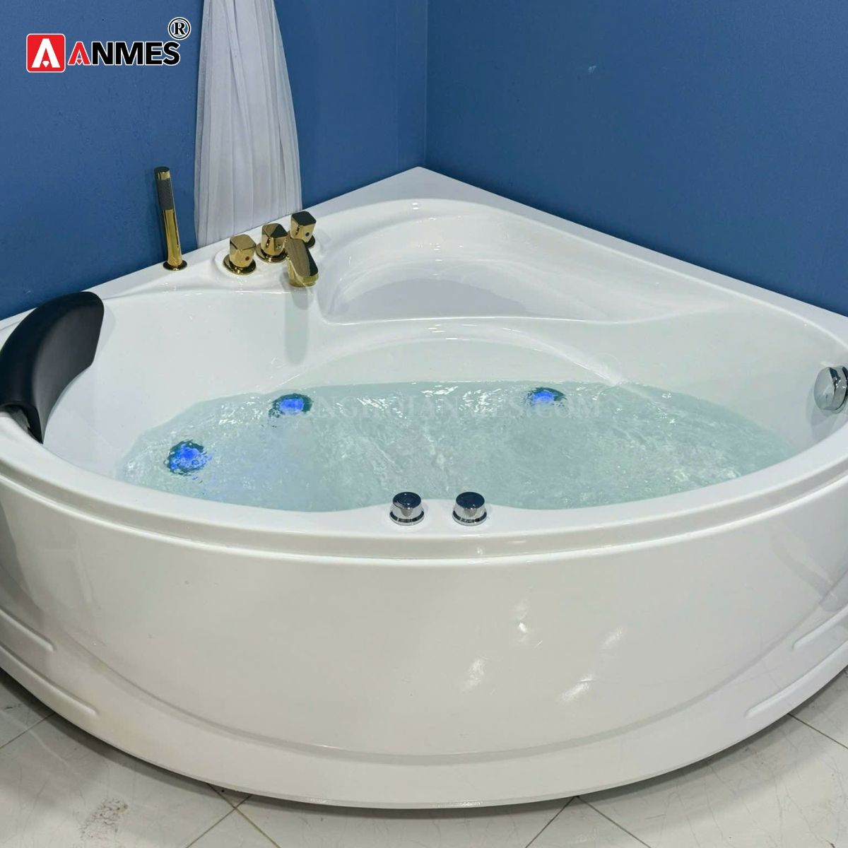 ANMES tự hào là đơn vị cung cấp và lắp đặt bồn tắm massage AY3812M chính hãng